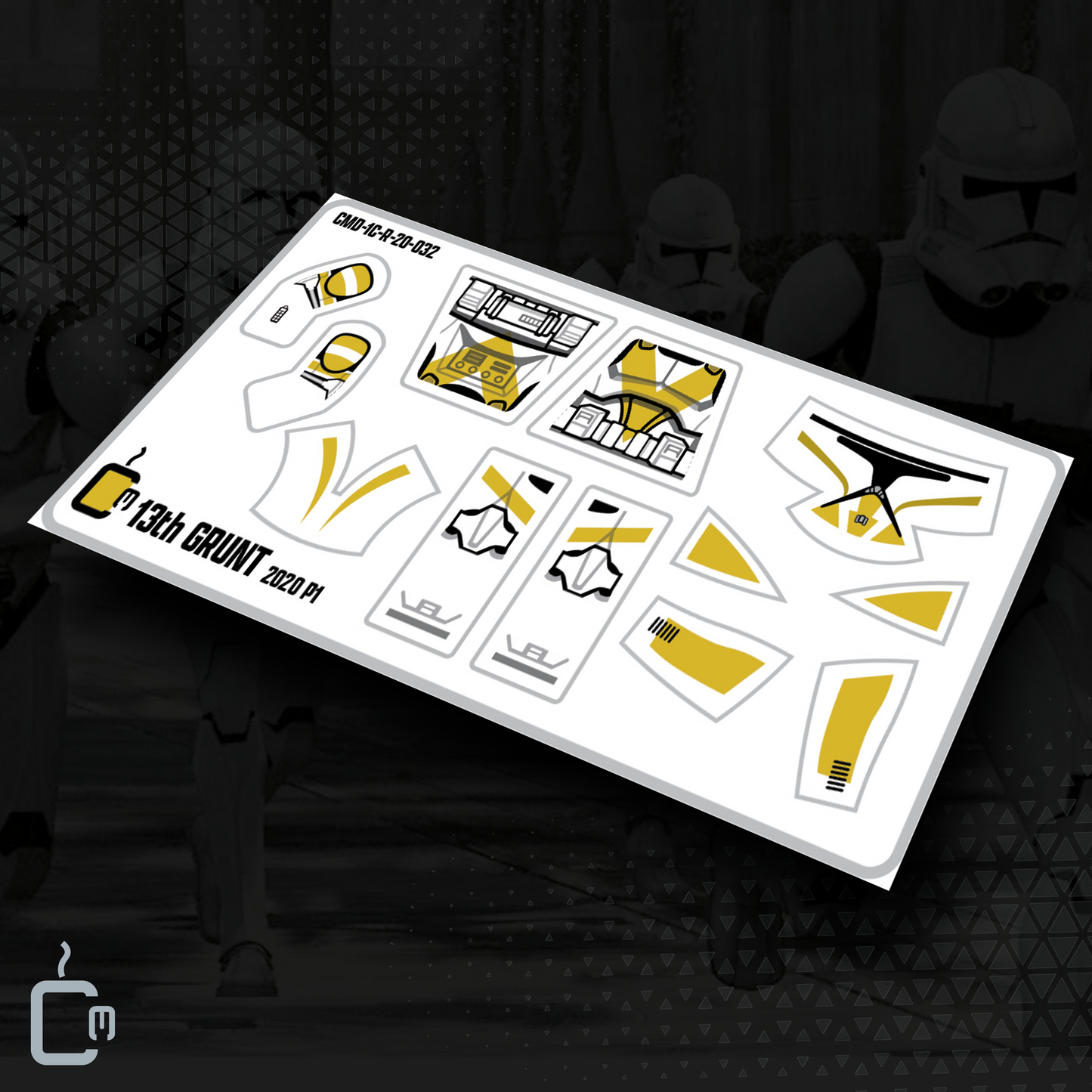 13th Trooper Decals