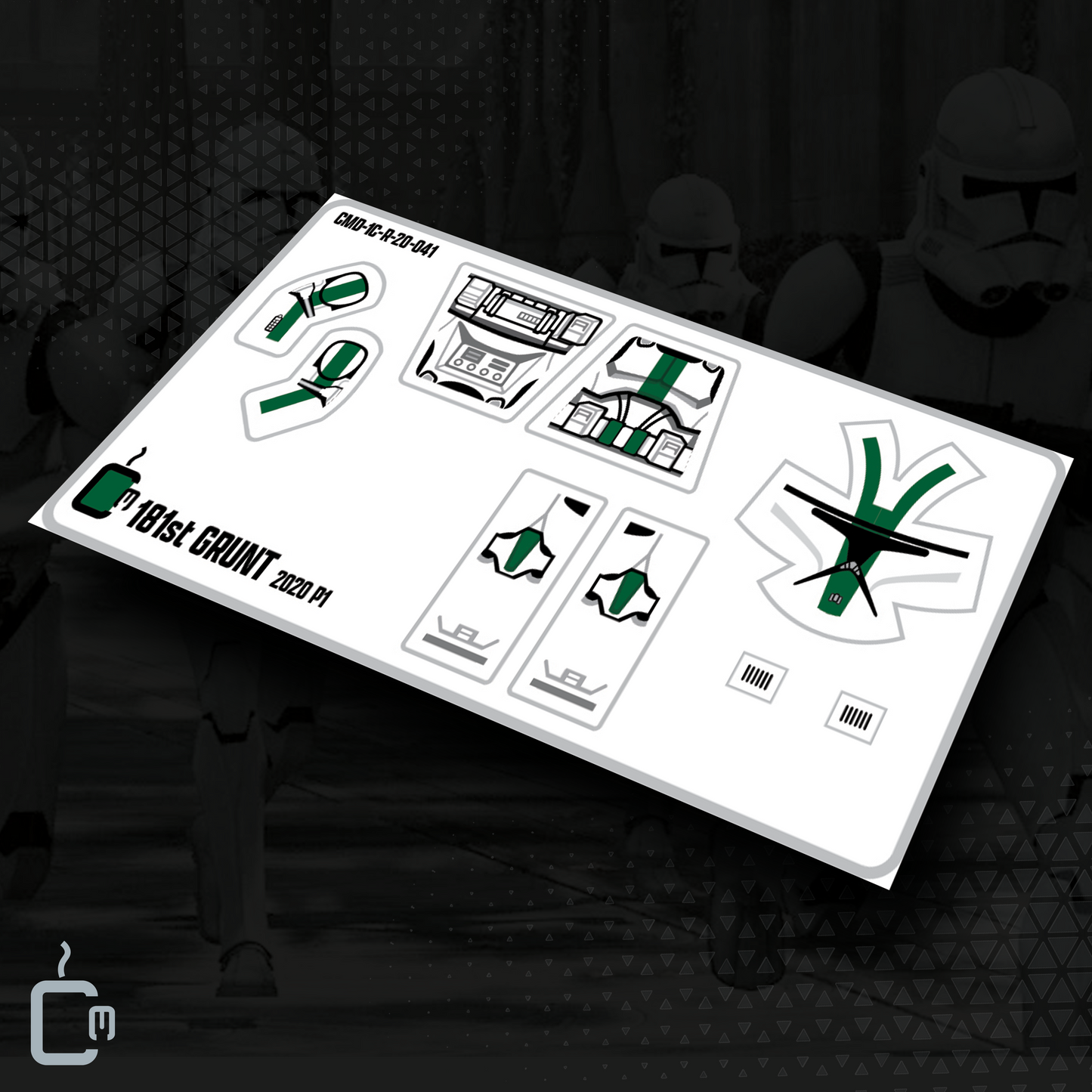 181st Trooper Decals