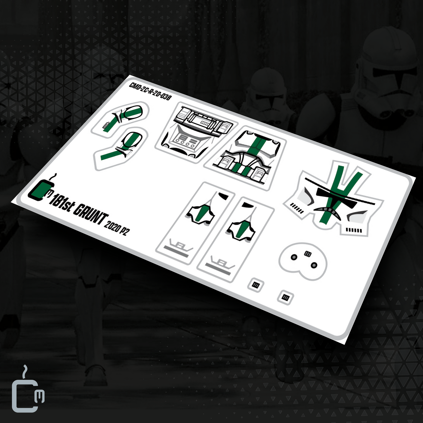 181st Trooper Decals