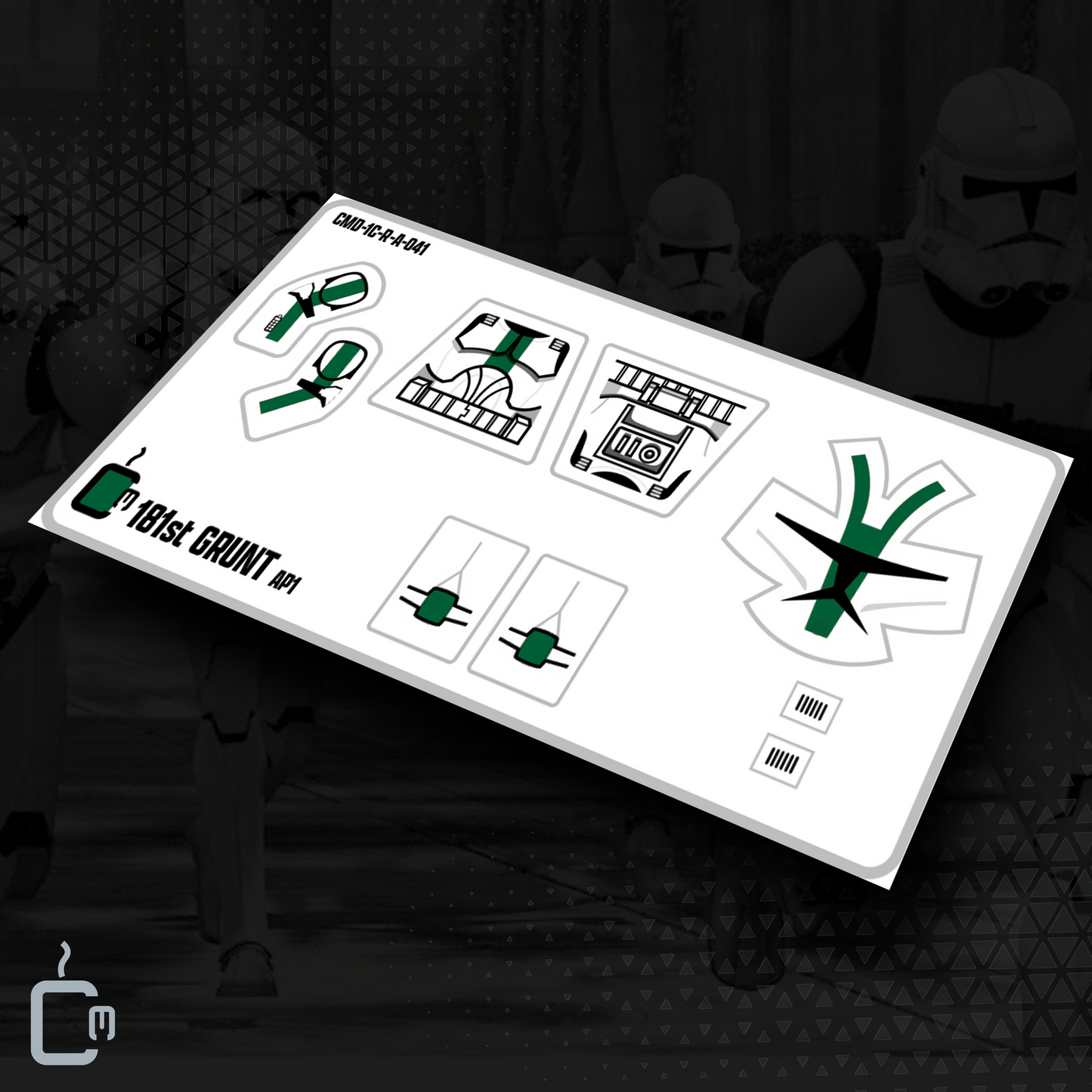 181st Trooper Decals