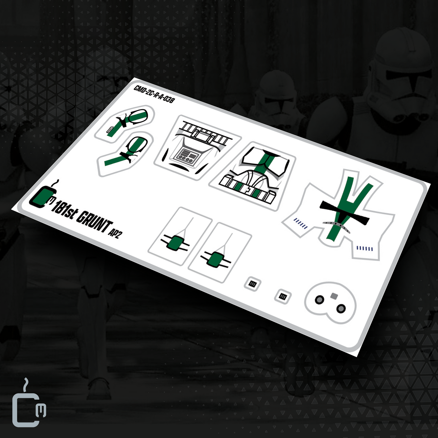 181st Trooper Decals