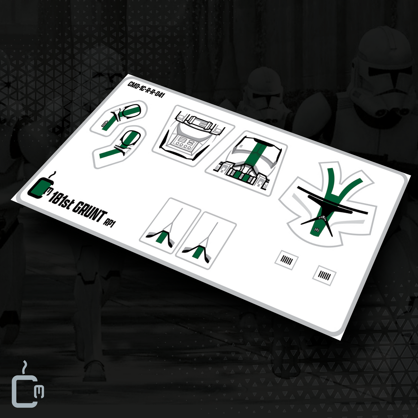 181st Trooper Decals