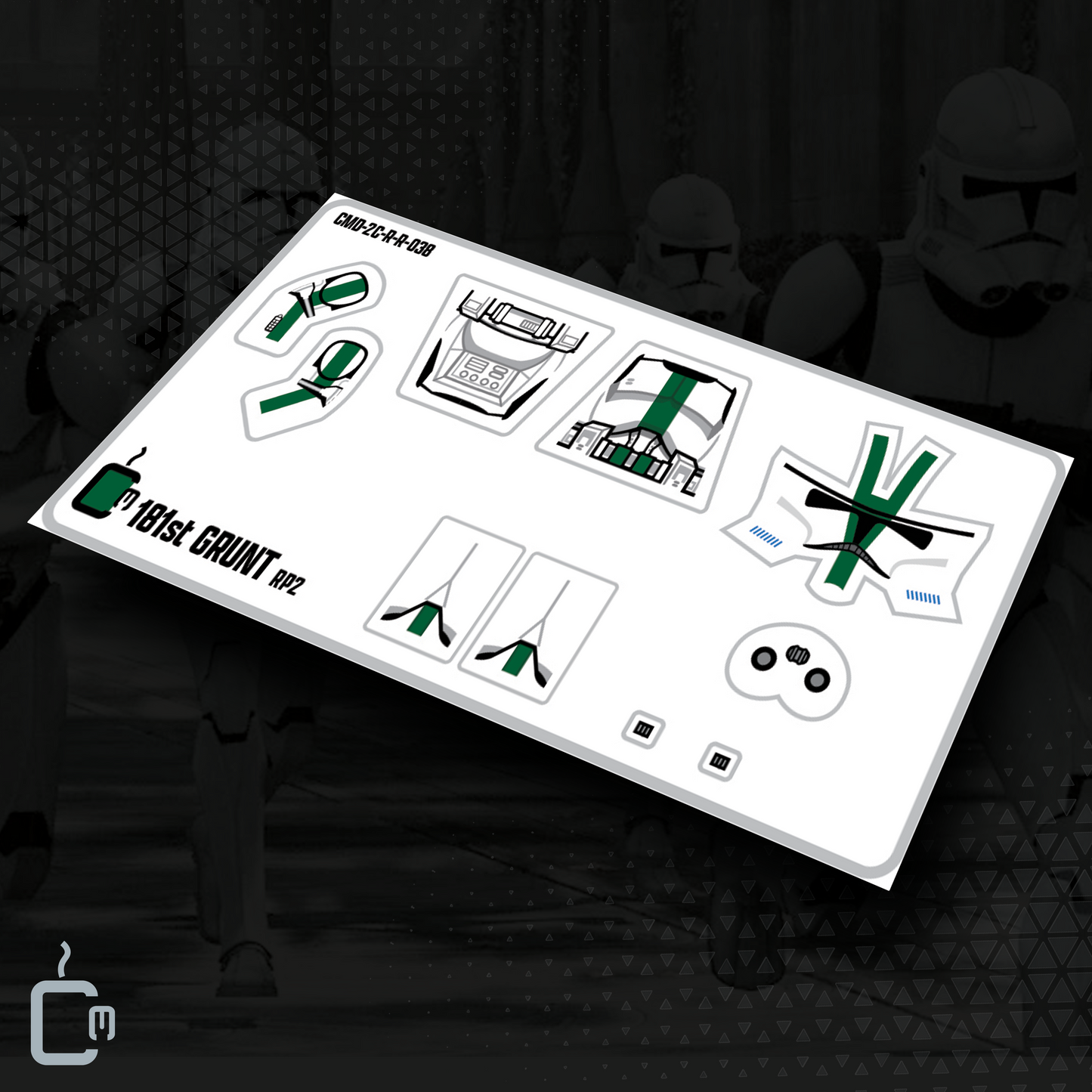 181st Trooper Decals