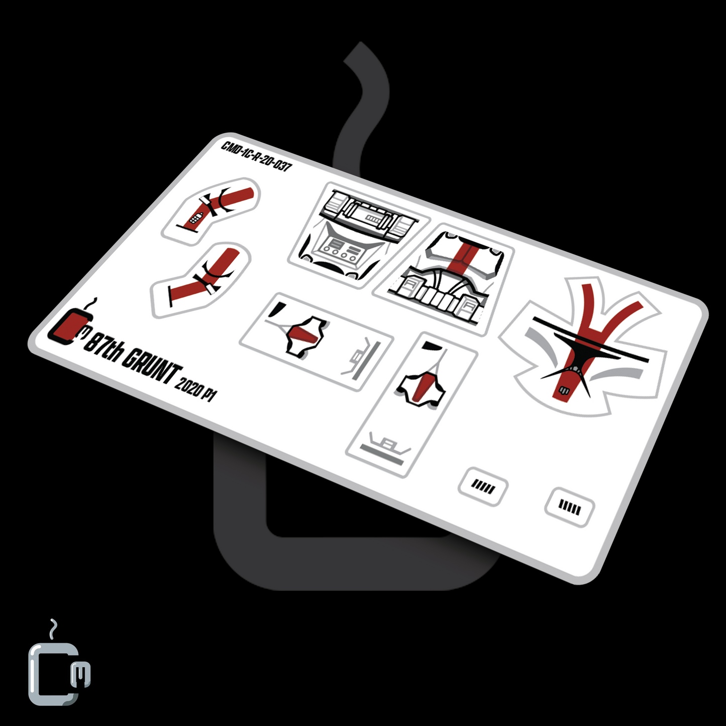 87th Trooper Decals