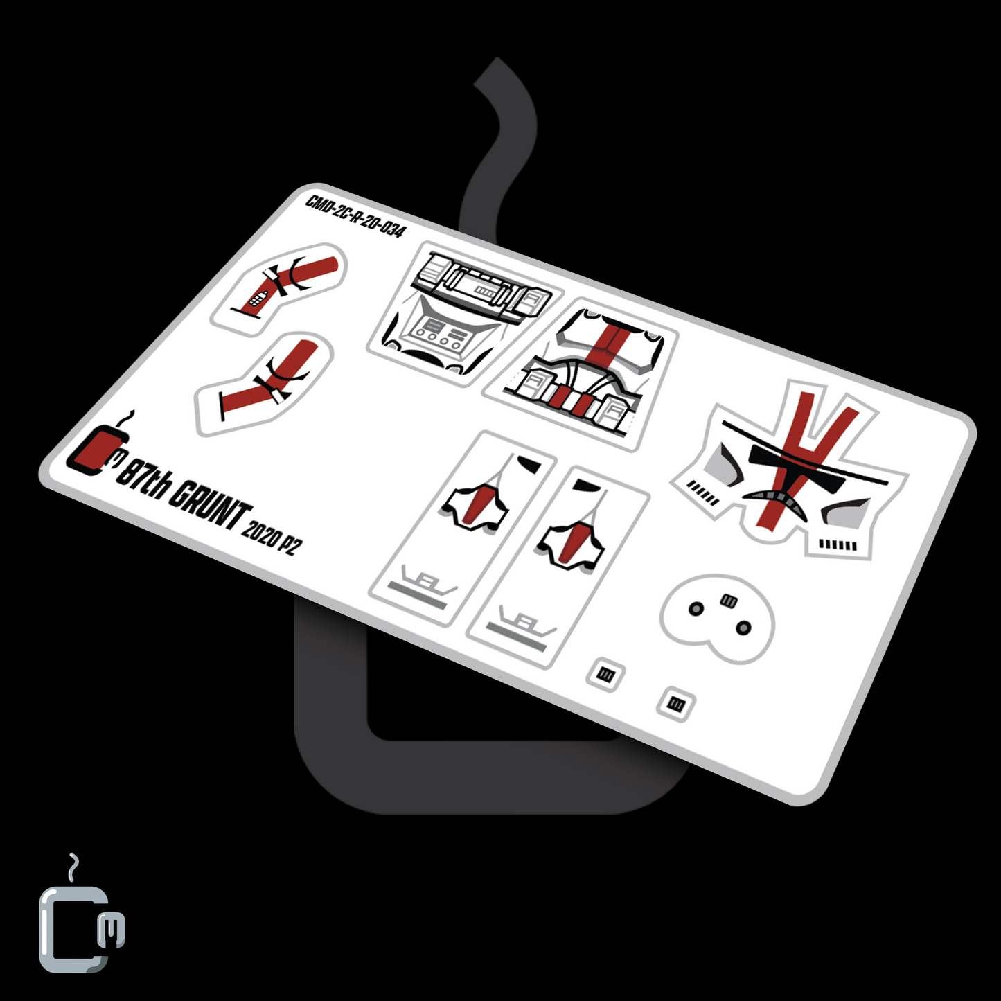 87th Trooper Decals