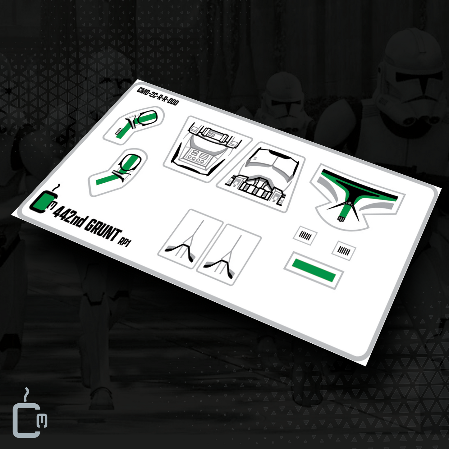 442nd Trooper Decals