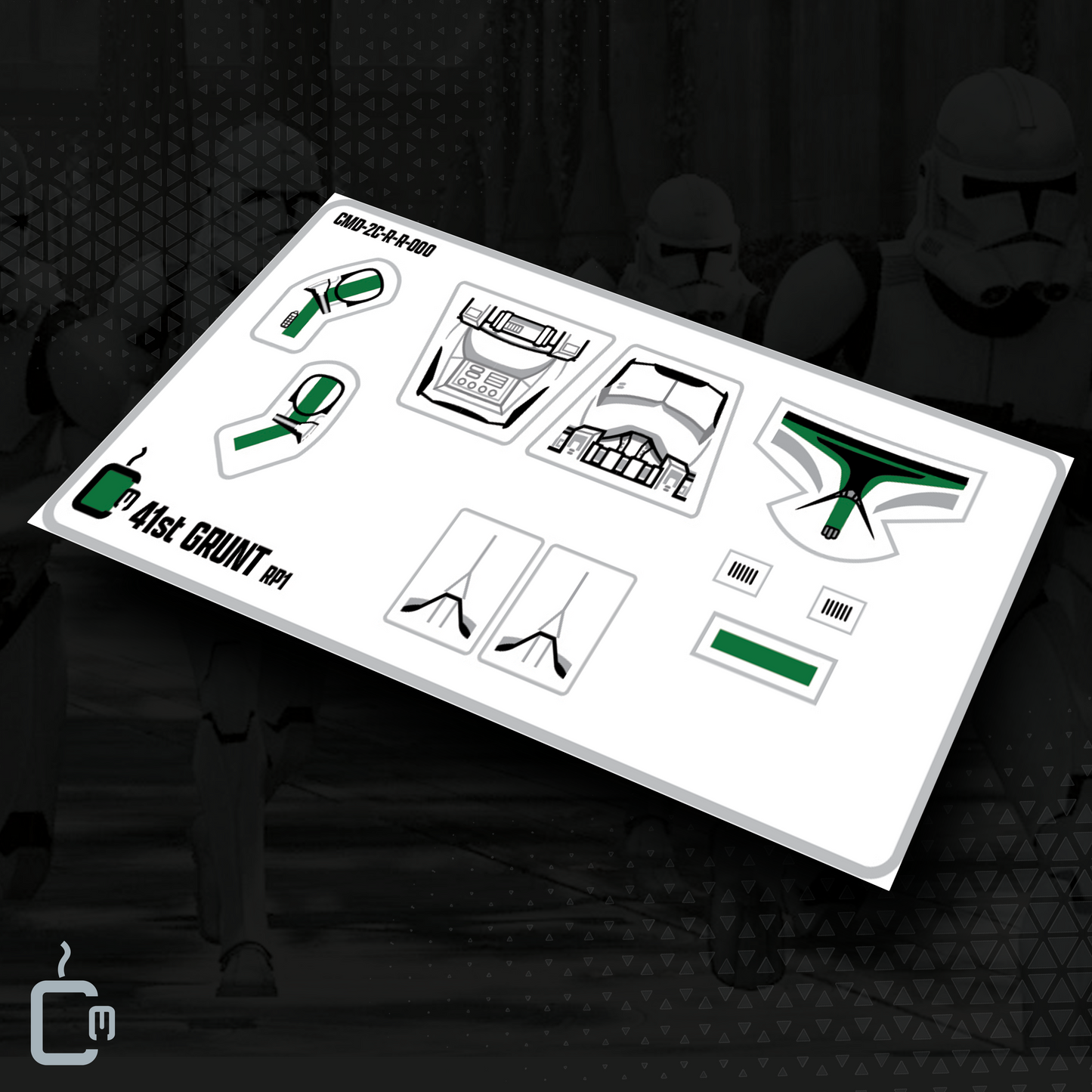 41st Trooper Decals