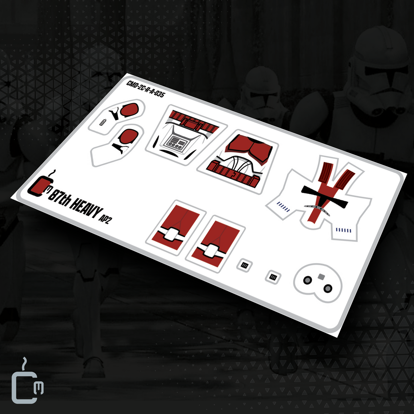 87th Heavy Decals