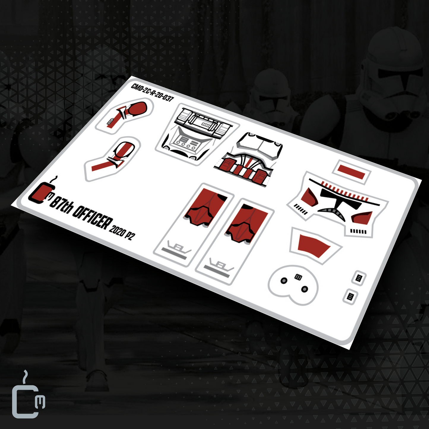 87th Officer Decals