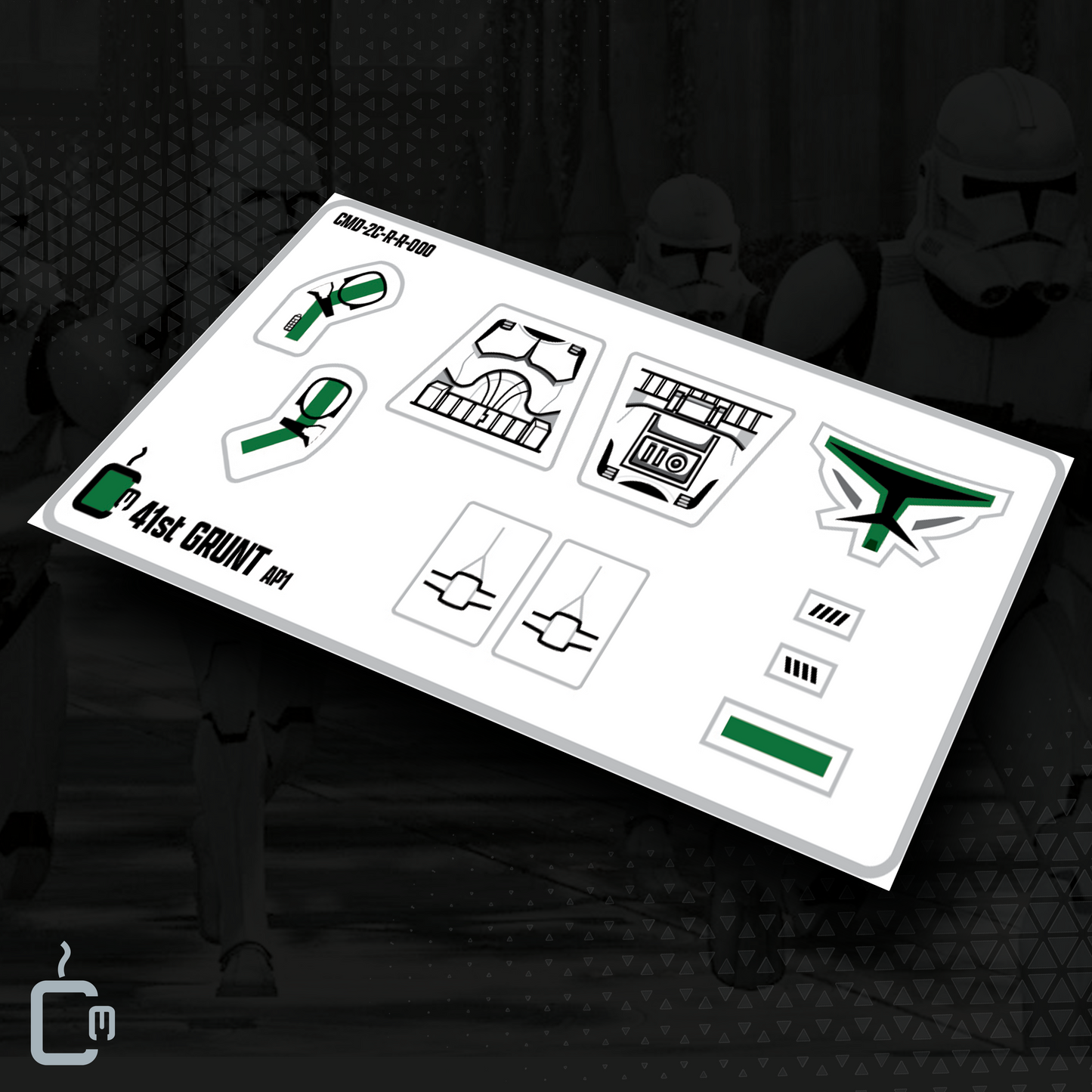 41st Trooper Decals