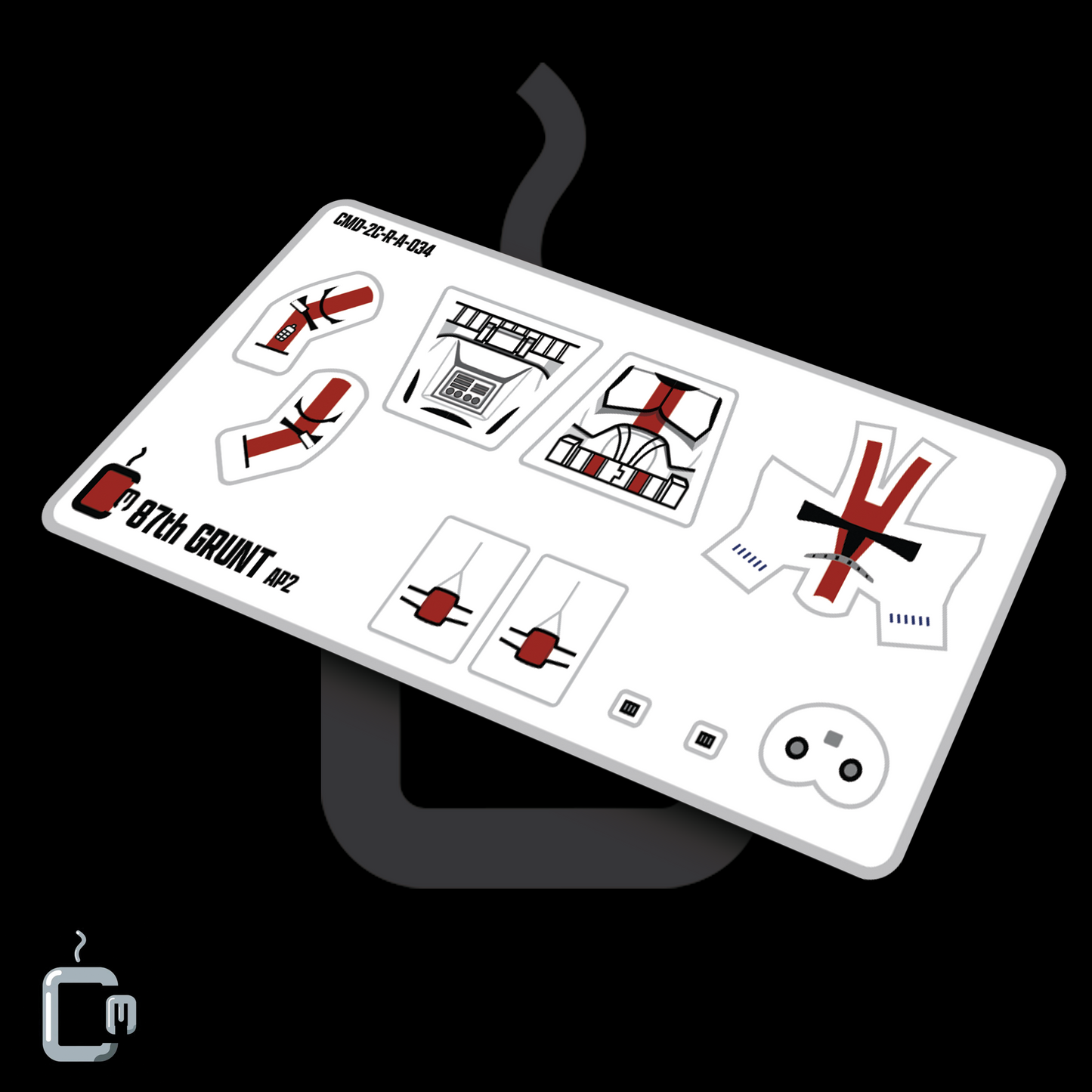 87th Trooper Decals