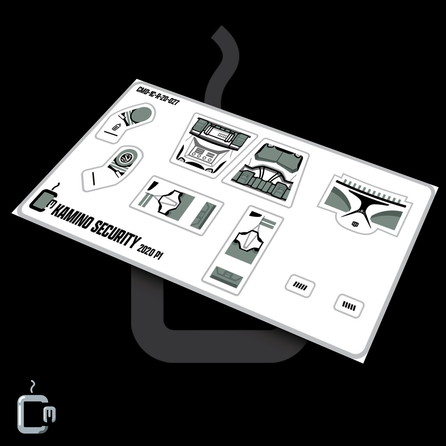 Kamino Security Trooper Decals