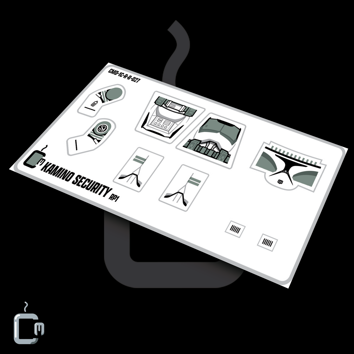 Kamino Security Trooper Decals