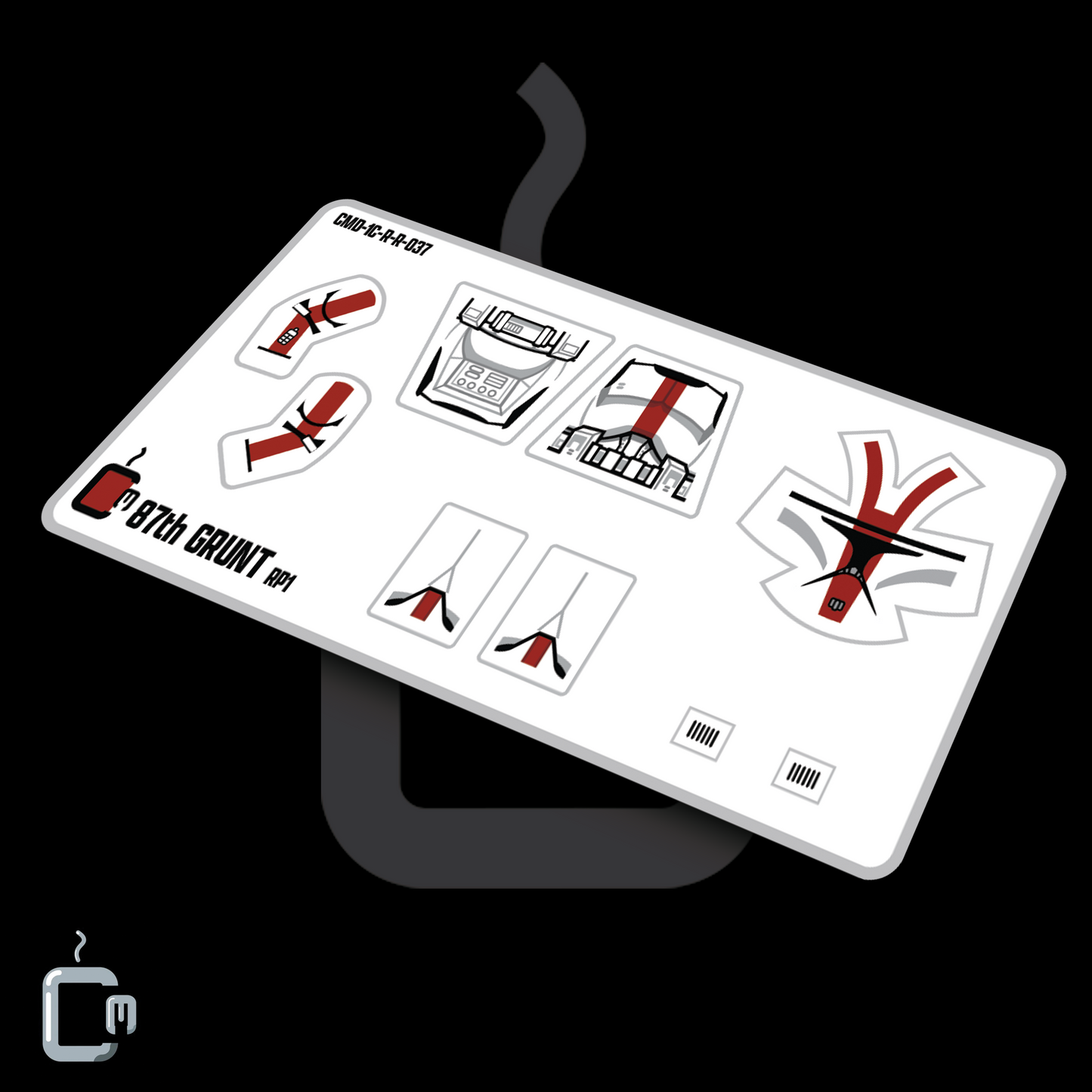 87th Trooper Decals