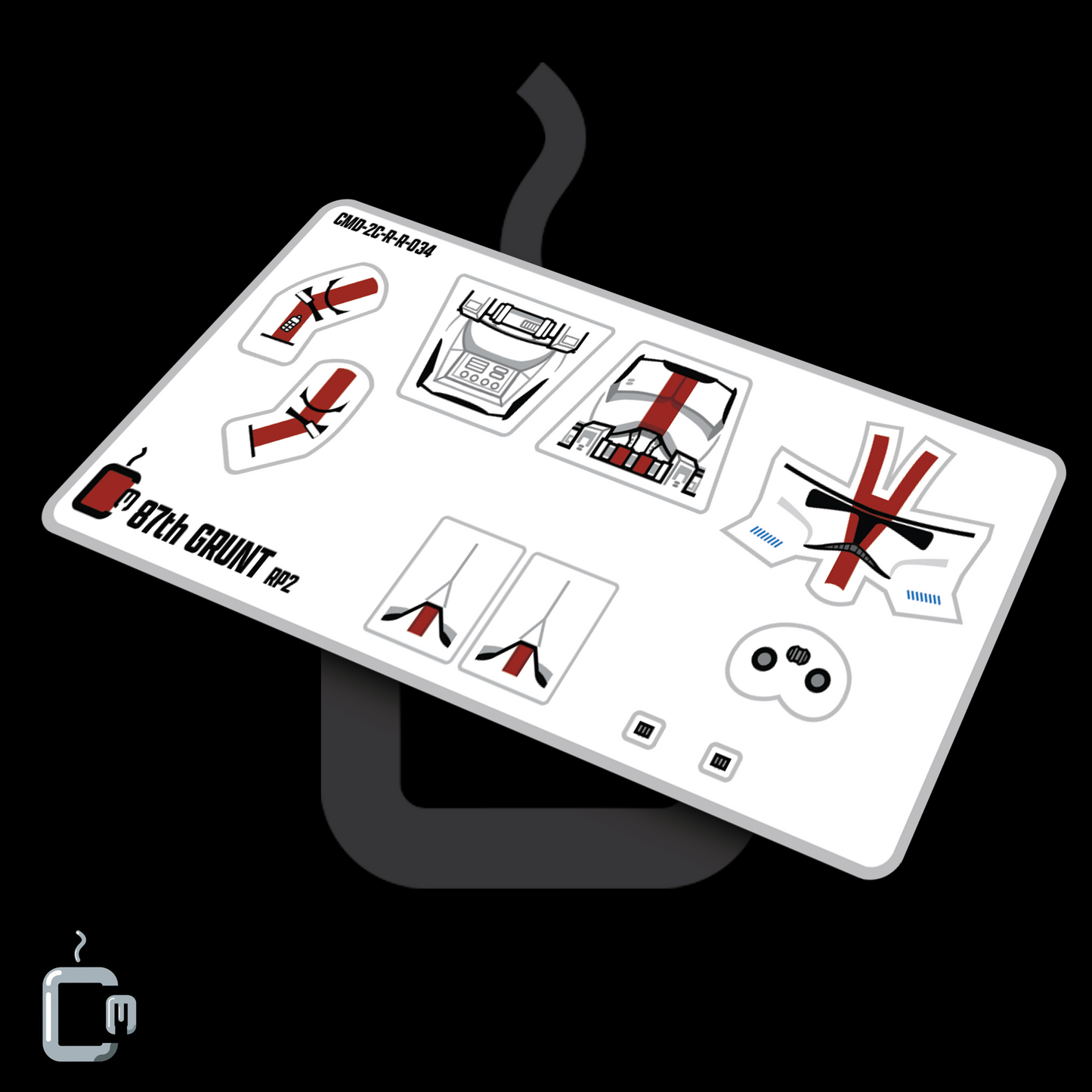 87th Trooper Decals