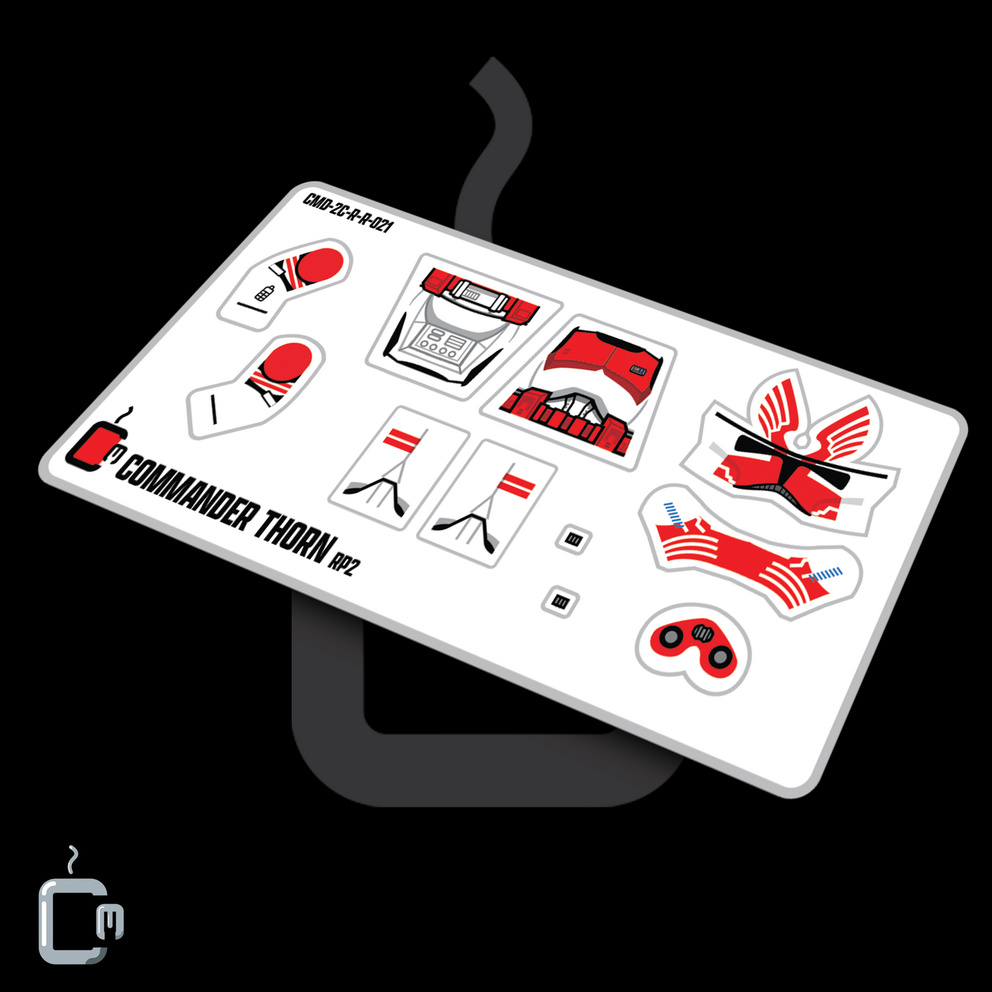Commander Thorn Decals