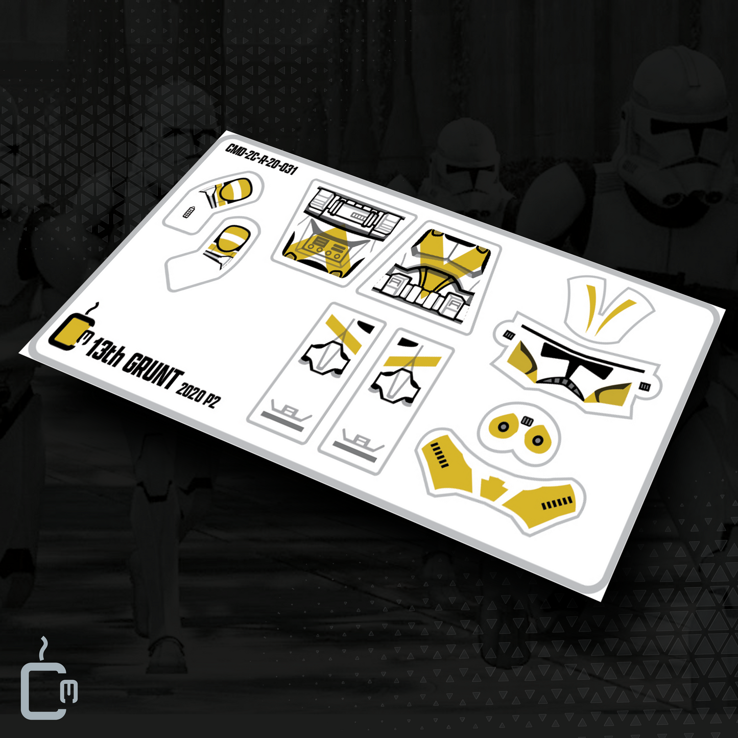 13th Trooper Decals