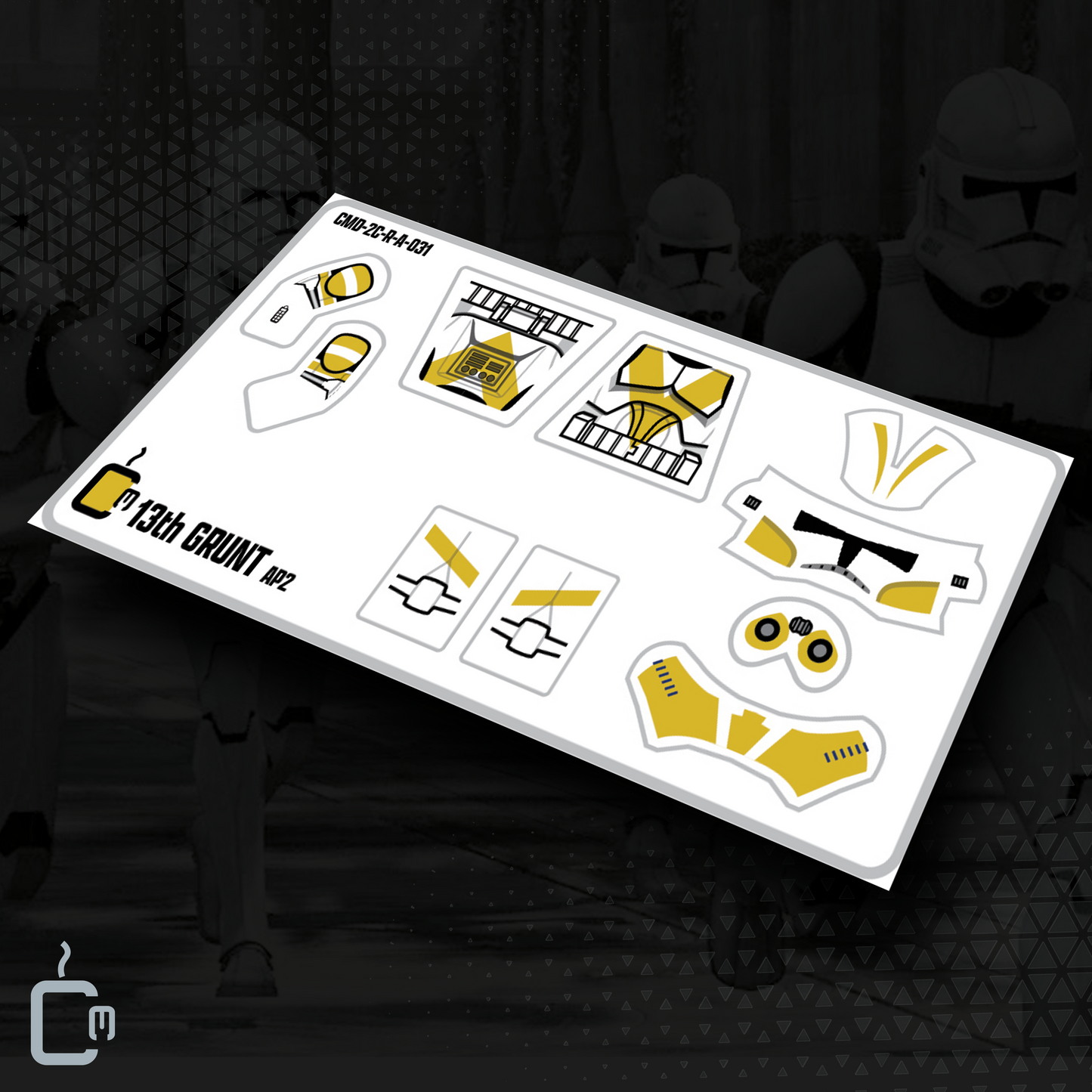 13th Trooper Decals