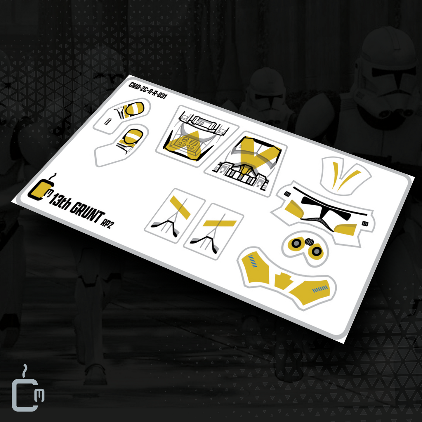 13th Trooper Decals