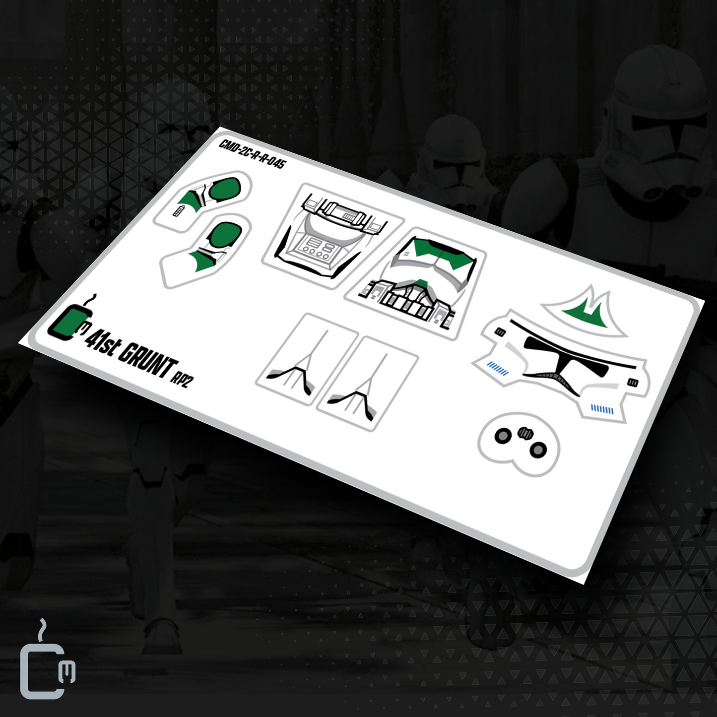 41st Trooper Decals