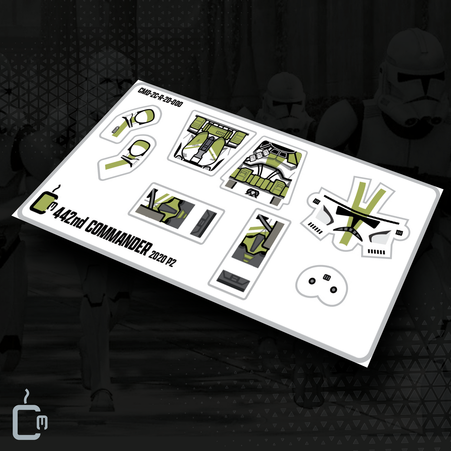 442nd Commander Decals