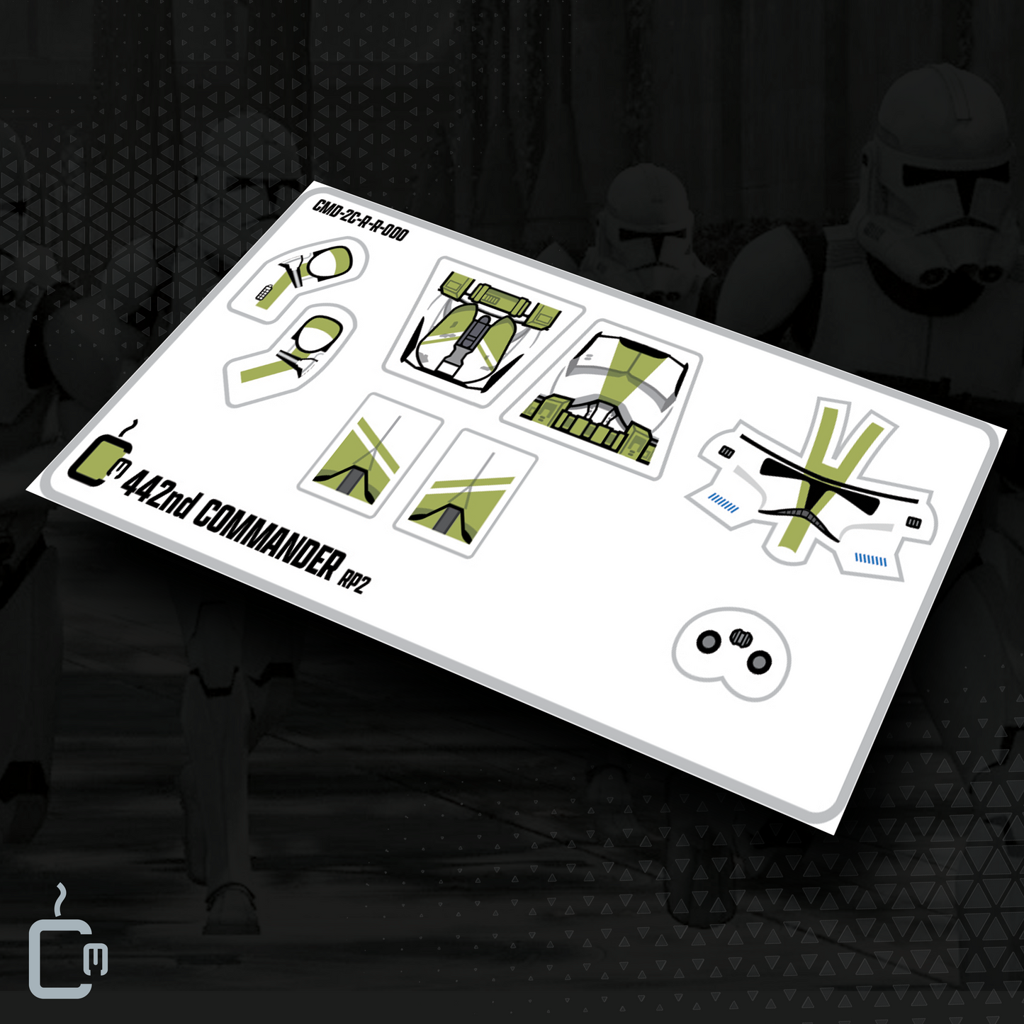 442nd Commander Decals