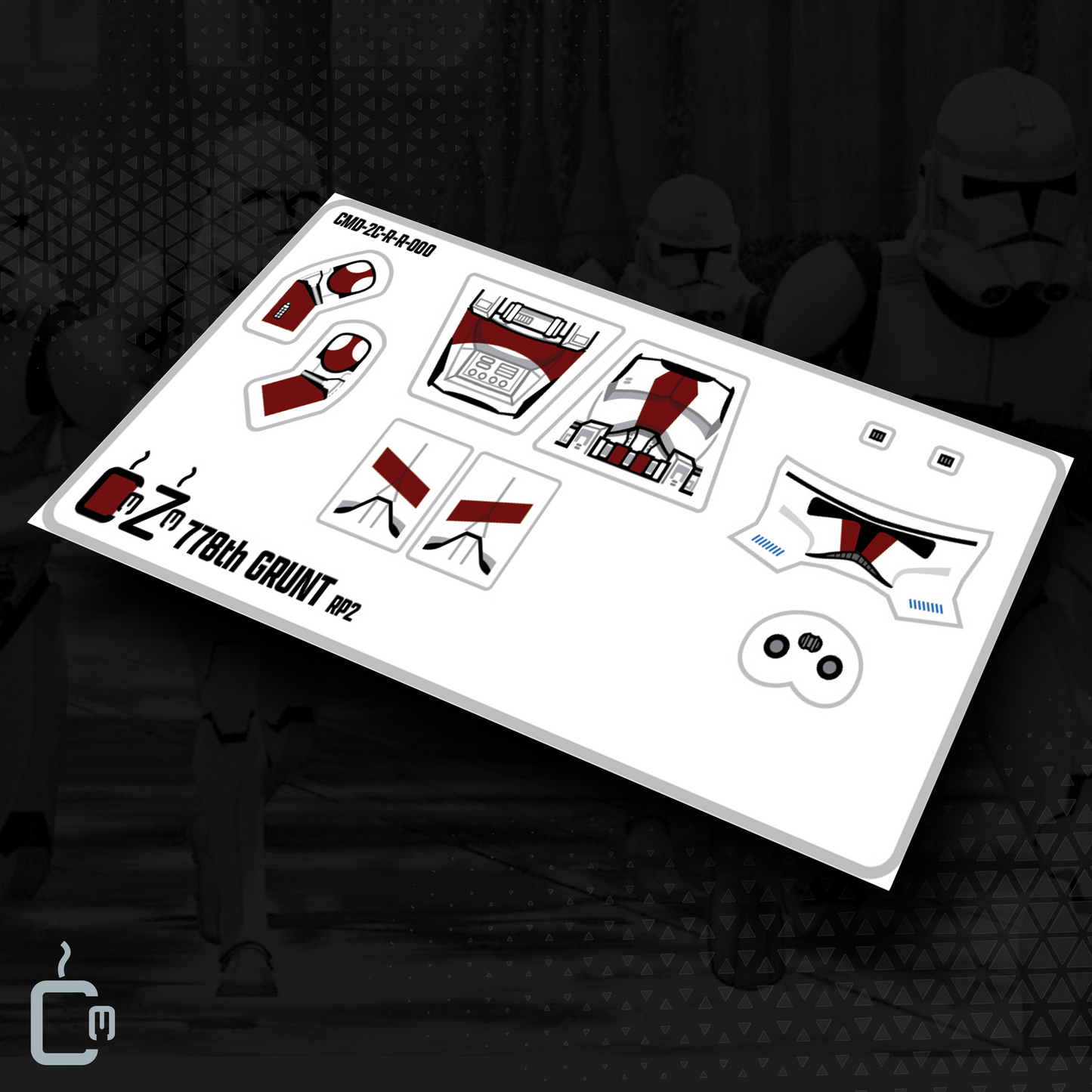 778th Trooper Decals