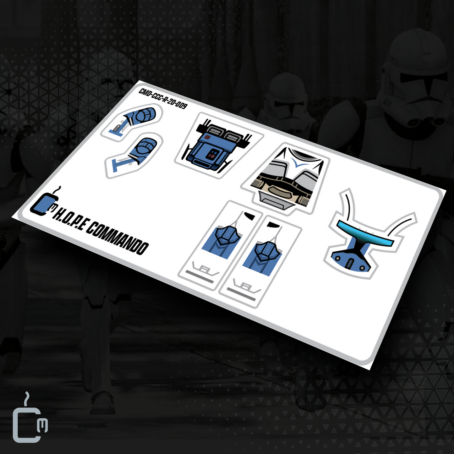 HOPE Clone Commando (Blue)