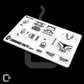Commander Wolffe Decals (Dark Grey)