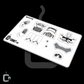 Comet Decals (Dark Grey)