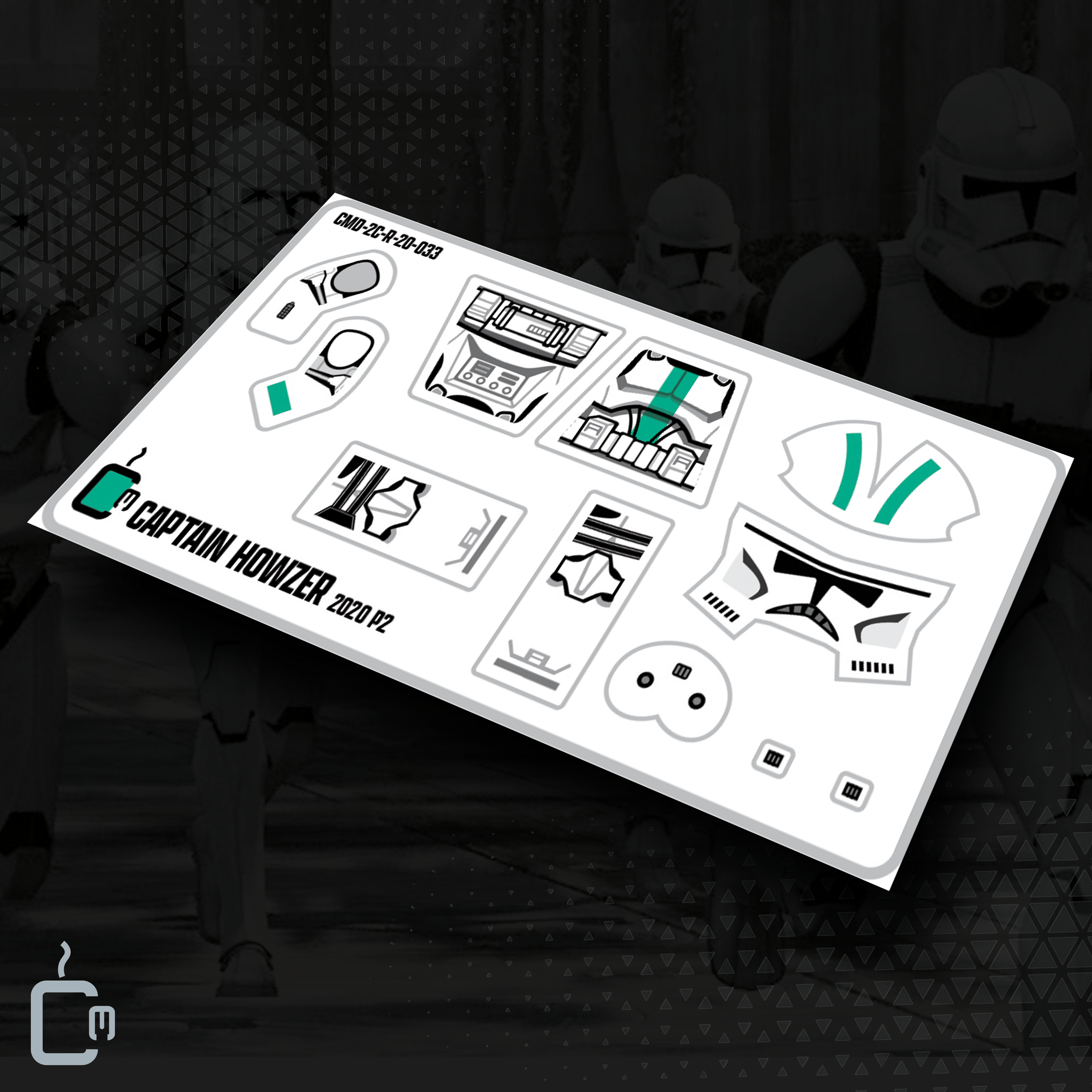 Custom Howzer Captain Howzer (S3) - P2 – CoffeeMugDecals