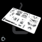 Commander Wolffe Decals (Dark Grey)