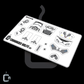 Commander Wolffe Decals (Dark Grey)