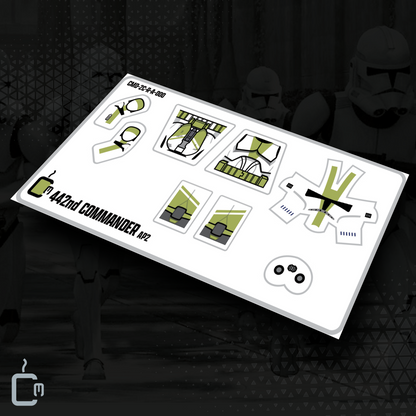 442nd Commander Decals