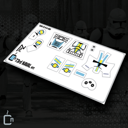 73rd Naval Trooper Decals