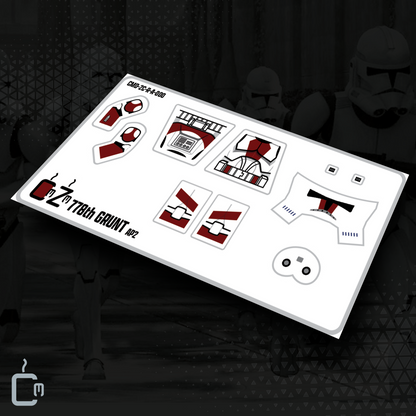 778th Trooper Decals