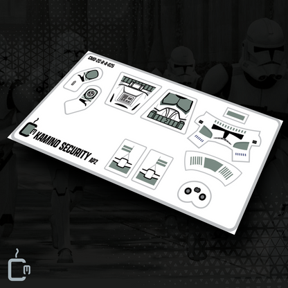 Kamino Security Trooper Decals